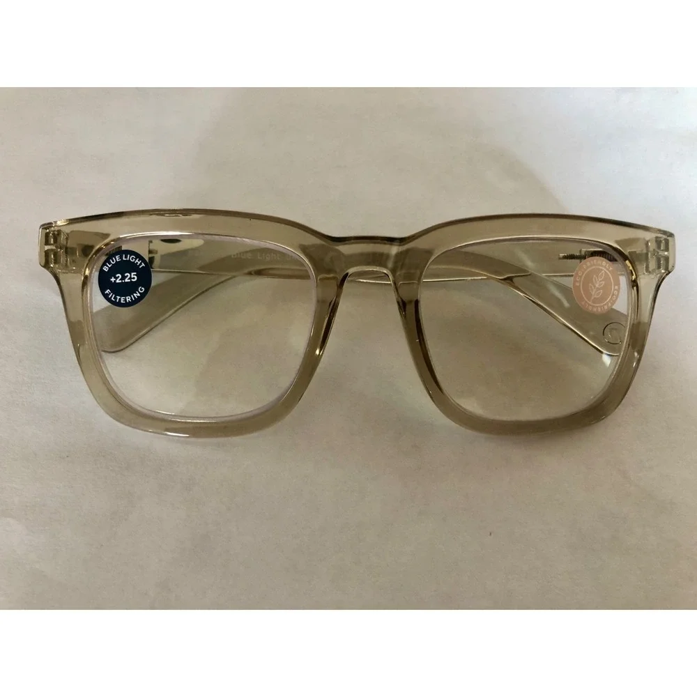 New Fog Cavern Peepers blue light filter readers +2.25